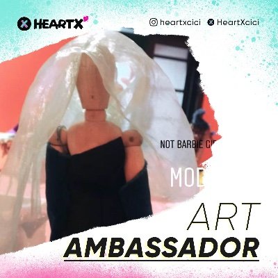 Art Ambassador of HeartX🚀 
NFT Collector❤️
NFT Artist 🖌️
ART EXPLORER ⛰️
FRESH 🦋 FRESH