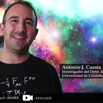 Física de lo grande y lo pequeño en la UCO. In the beginning, the Universe was inflating, and void. ϕ(x) said: 'Let there be reheating', and there was light.