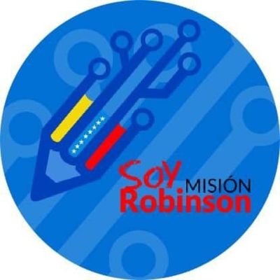 Misión Robinsón es la Puerta a Nuevos Conocimientos, le Damos Vida a las Letras, Aprendemos y Emprendemos Juntos, Todos Con  Nicolás, Síguenos y Te Seguimos.