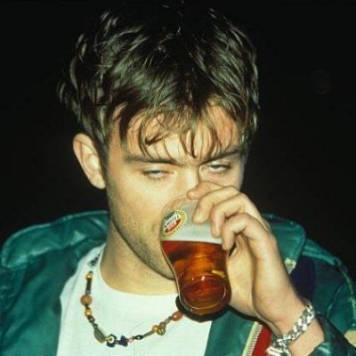 Damon Albarn's bowl cut