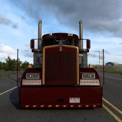 Virtual Trucker.  Ripping up the digital highways. 🤟😍🤟
#ATS & #ETS2