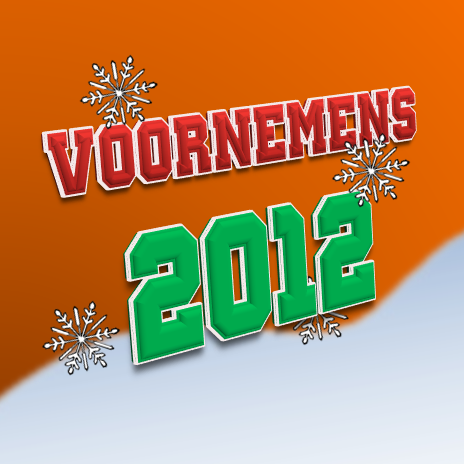 Heb jij goede voornemens voor 2012? Tweet ze dan en mention @goedevoornemens2012 Is je voornemen leuk genoeg, dan wordt hij geretweet!