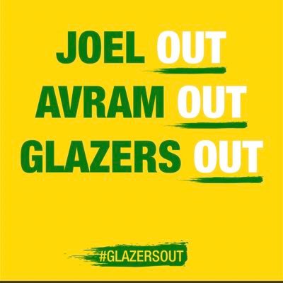 @ManUtd #MUFC #GlazersOut