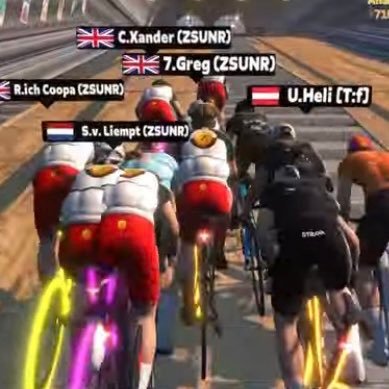 Zwift and Zwift racing content. Podcast incoming…….