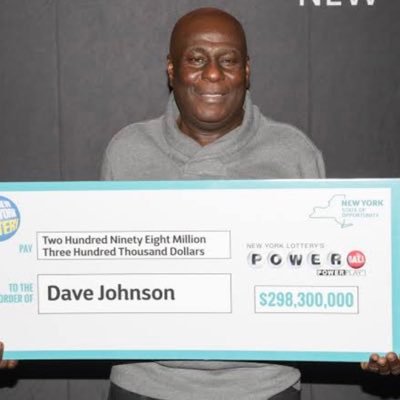 I’m Dave Johnson the $298.3 million lottery winner in New York City I’m giving $30,000 to my first 3k followers