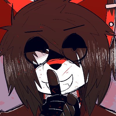 any pronounz🕸️emo vampire artist 🦇 💉🩸scenemo reposter🌈i block sh/ed accs🚫if u use my art as ur pfp/banner credit me💜PFP & banner by @AZZYC0R3 !!! 🦝