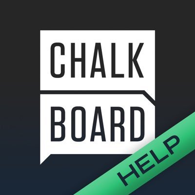 The Official Help & Support Account of @ChalkboardHQ • For quickest response times, use the link below to speak to a live representative!