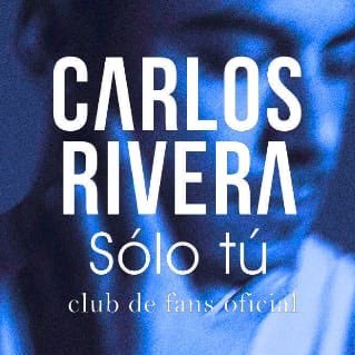 Club de Fans Oficial Carlos Rivera Sólo Tú España. Siempre junto a @_CarlosRivera ¡ÚNETE YA! contacto:   clubsolotuesp@gmail.com