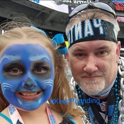 #HusbandFatherOf3♀
#DiehardCarolinaPanthersFan!💯🖤💙🏈#BlackAndBlueIsInMyVeins🖤💙
#KeepPoundingBecauseImAlwaysGonnaBe #CP4L🖤💙🤍🏈🤟
#FollowMeToGetFollowed!