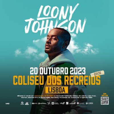 LOONATICBOY MUSIC |  20 DE OUTUBRO 2023 COLISEU DOS RECREIOS LISBOA BILHETES 🎫 JÁ DISPONÍVEIS | MOCINHO THE ALBUM OUT NOW