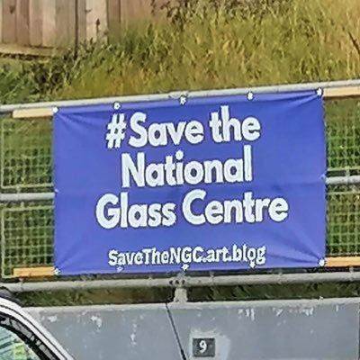 A community campaign for the continuation of the award winning National Glass Centre skills, services, and building.