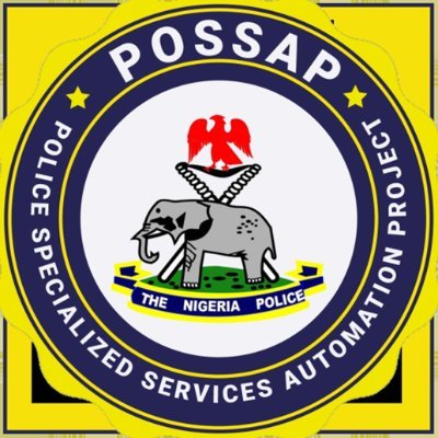 The official page of the Nigeria Police Specialized Services Automation Project: POSSAP.
📧 : INFO@POSSAP.GOV.NG
☎️ : 02018884040
Mondays-Fridays: 9am - 6:30pm.