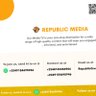 Republic__Media's profile picture. Our Media TV is your one-stop destination for a wide range of high-quality content that will keep you engaged , informed, and entertained.