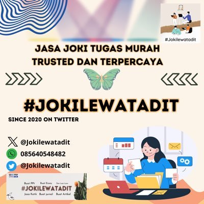 Backup akun dan jasa tag dari @jokilewatadit