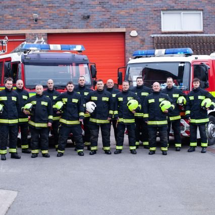 1 Medium Rescue Pump, 1 Heavy Rescue Unit, on call station in Glastonbury Somerset, on call for our community 24/7. opinions are our own.