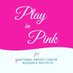 Play in Pink (@PlayinPink) Twitter profile photo