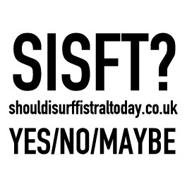 fistraltoday's profile picture. No nonsense, one word surf reports.