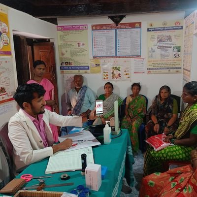 Health & Wellness Centres are being renamed as Ayushman Arogya Mandira
work is worship
ನೆಮ್ಮದಿ ಆರೋಗ್ಯವೇ ನಮ್ಮ ಸಂಪತ್ತು
-Community Health Officer