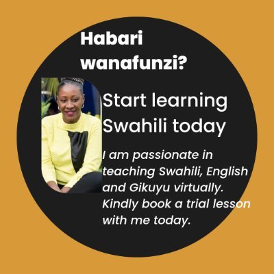 I have 5years experience teaching Swahili online for both children and adults. I am a native Swahili Tutor who is calm with adequate knowledge of the language.