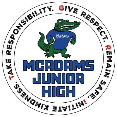 Official Twitter page of McAdams Jr High in Dickinson ISD