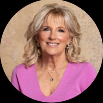 First Lady of the United States Dr. Jill Biden. Community college educator. Military mother. Grandmother. Wife of @POTUS (Parody)