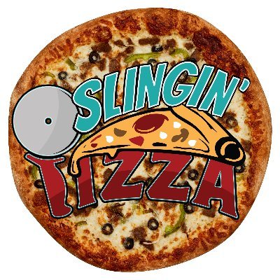 At Slingin’ Pizza we’re all about delivering fresh handmade pizzas with a side of Good Vibes!! 🤙🏼🍕🫀 We make our dough fresh in house!!