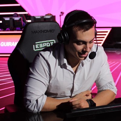 • Auto-entrepreneur Prod'eSport - mail : anthony@esporttvnetwork.com 
• League of Legends caster & régisseur chez @eSportTVN 
• 📺 : https://t.co/F1oXqQ5A8J