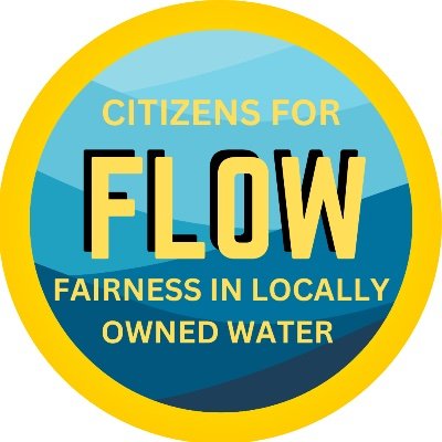 FLOW is a citizen group organized around principles of fairness in locally owned water.