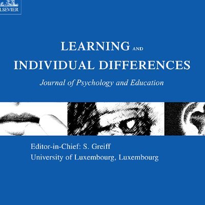 Reserach journal focussing on individual differences and learning. Account curated by the editors. Tweets by Samuel Greiff, @m_sailer_, and Sorina Naidin