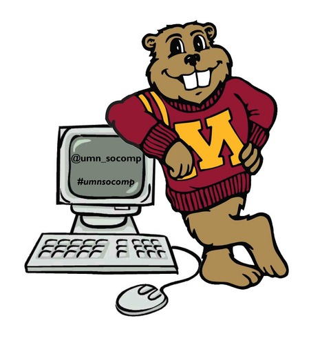 We are the Interdisciplinary Graduate Group in Social Computing at the University of Minnesota. Our monthly events focus on computer science and social media.