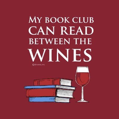 Because who doesn't love a little wine with their words, and a little bloodshed between the pages?