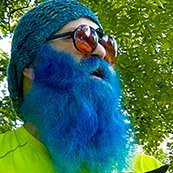 Husband. Rapper. Writer. Content Creator. I've got a blue beard.  It was either that or get some face tattoos, so, you know, lets smell some bleach!!!