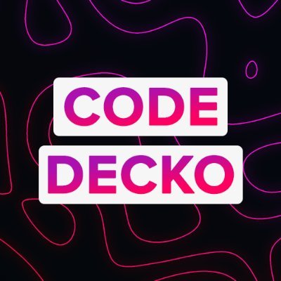 Codedecko Profile Picture