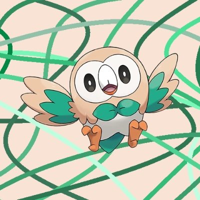 Rowlet but dirty and in IBL