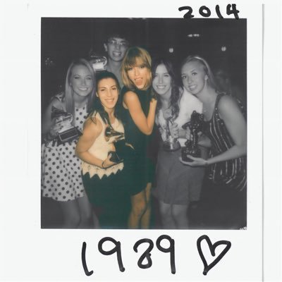 Part of Taylor’s A Team. Met Taylor 8/18/2014 & had pizza in her apartment and held a Grammy!