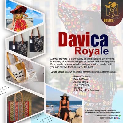 Hello guys, Welcome to Davica Royale Fashion Hub, A wonderful space where we bring you trending and latest outfits.
Fashion|Art|Content Creator