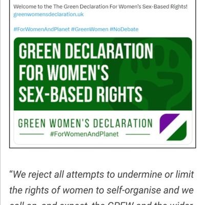 Women's rights matter. We are trashing our planet. Autistic and a fan of truth/ reality.
https://t.co/mhSF5VBR7w 🦖💚🦕