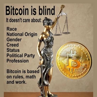 On a righteous journey for knowledge, wisdom and understanding. Led by Allah's highest principles Love, Truth, Peace, Freedom and Justice.
#Bitcoin