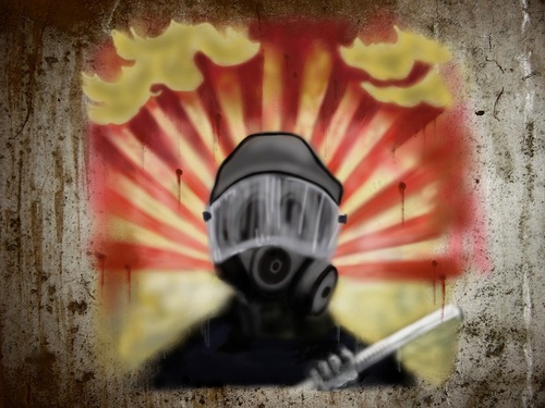 The_PoliceState's profile picture. I am The Police State, the one watching you, keeping track of you, crushing your sense of resistance, to make sure you stay in line.