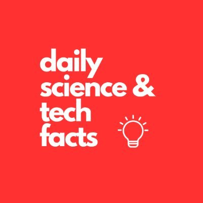 Follow for a daily dose of fascinating science and technology facts to feed your curious mind. #facts #interestingfacts