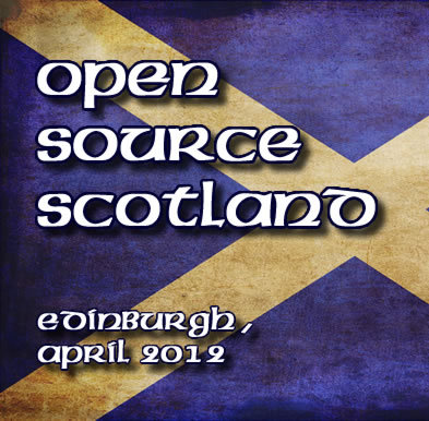 OpenSourceScot's profile picture. Open Source Scotland. Edinburgh, April 2012