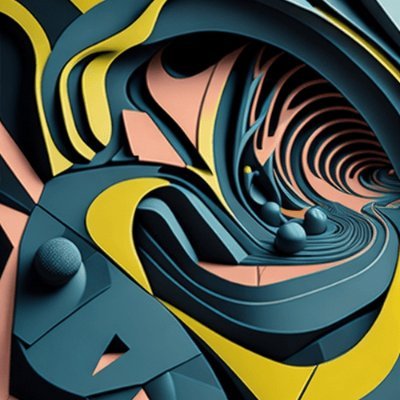 FoldedRealms's profile picture. Welcome to Folded Realms Gallery Collection, where art meets imagination. Explore the magic of folds that bring life to abstract wonders.
