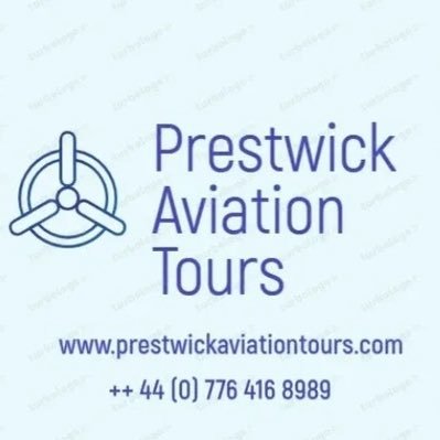 Prestwick Aviation Tours run walking tours telling the amazing history of Prestwick airfield. During 2024 watch out for virtual tours and teambuilding sessions