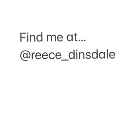 Back up to @reece_dinsdale