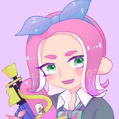 タコ使ってます🐙持ち武器スシとスシコラの成人済です！大体23時〜
アイコンは@miyafuyu_さんに描いていただきました✨✨
愛方→ @numera_s2_