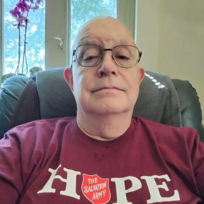 Salvationist. Brass band musician; Vietnam-era veteran. Ham radio operator. Political orphan. Dog lover. Museum volunteer. God is good.