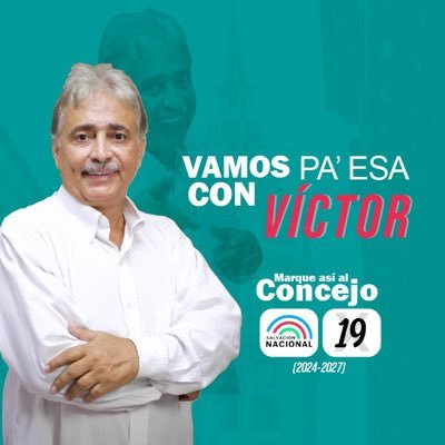 ➡️Educación ➡️Seguridad ➡️Deporte ➡️ Candidato al Concejo de Cartagena |2024-2027| #VamosPaEsaConVíctor 👉🏻Marque 1️⃣9️⃣