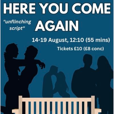 New writing drama at Edfringe 2023. Beautifully written and captivating, bound to make you laugh & cry https://t.co/2gtlqf14rd