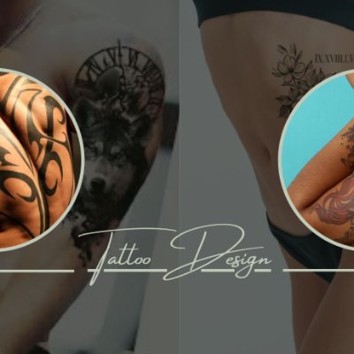 The page shares about tattoo designs. Tattoo for Men & Women, Tattoo art