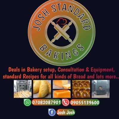 Specializes in bakery :-
Setup/ Bakery Equipment/Consulting/Mentorship. 
Profit maximization in bread prod. Standard recipes for all kinds of bread and pastries